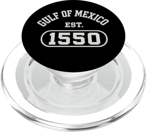 Golf von Mexiko Est. 1550 PopSockets PopGrip für MagSafe Golf von Mexiko Est. 1550 PopSockets PopGrip für MagSafe von Gulf Of Mexico Est 1550 Apparel Gifts