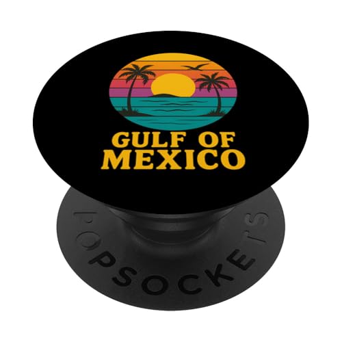 Golf von Mexiko PopSockets Klebender PopGrip Golf von Mexiko PopSockets Klebender PopGrip von Gulf Of Mexico Est 1550 Apparel Gifts