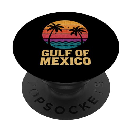Golf von Mexiko PopSockets Klebender PopGrip Golf von Mexiko PopSockets Klebender PopGrip von Gulf Of Mexico Est 1550 Apparel Gifts