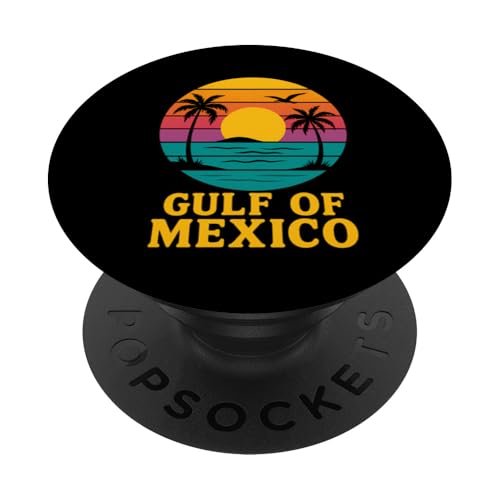Golf von Mexiko PopSockets Klebender PopGrip Golf von Mexiko PopSockets Klebender PopGrip von Gulf Of Mexico Est 1550 Apparel Gifts