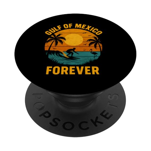 Golf von Mexiko für immer PopSockets Klebender PopGrip Golf von Mexiko für immer PopSockets Klebender PopGrip von Gulf Of Mexico Est 1550 Apparel Gifts