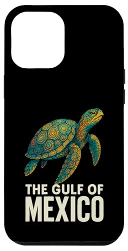 Meeresschildkröte im Golf von Mexiko Hülle für iPhone 12 Pro Max von Gulf Of Mexico Est 1550 Apparel Gifts
