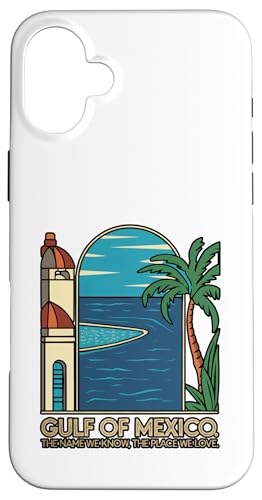 Golf von Mexiko Ozeanisches Becken Touristenort Reisen Hülle für iPhone 16 Plus von Gulf Of Mexico Tourist Destination