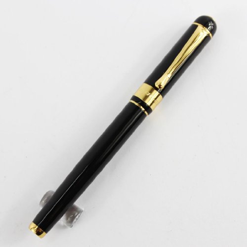 Gullor Neue Design-Stil Stiftform Baoer 500 schwarz F¨¹llhalter mit goldenen Clip von Gullor