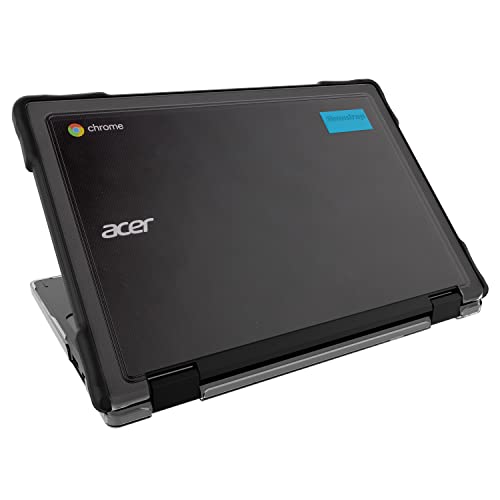 Gumdrop SlimTech Case passend für Acer Chromebook Spin 311 (R721T) 2-in-1 Entwickelt für K-12 Schüler, Lehrer und Klassenzimmer, stoßfeste Stoßfänger für zuverlässigen Geräteschutz,Schwarz von Gumdrop