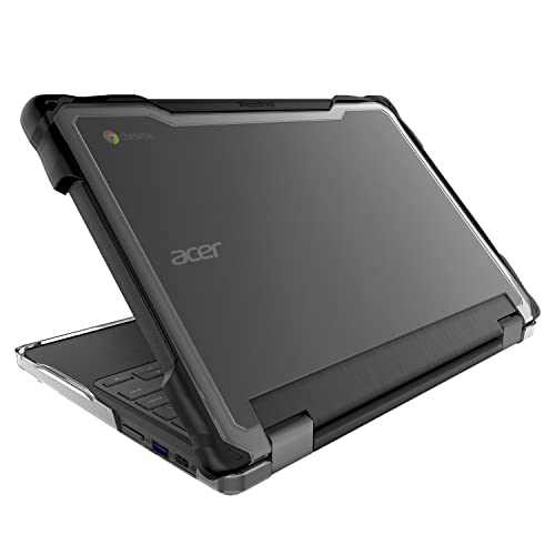 Gumdrop SlimTech Hülle passend für Acer Chromebook Spin 511/R753T (2-in-1) Entwickelt für K-12 Schüler, Lehrer und Klassenzimmer - Fallgetestete, robuste, stoßfeste Stoßfänger für zuverlässigen von Gumdrop
