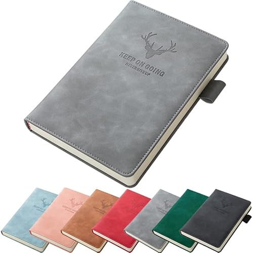 A5 Leder liniertes Notizbuch Elegantes Business Notizbuch/Notizblock, Tagebuch Notizbuch mit Stiftschlaufe, 180 Blatt Papier perfekt für Büro Schule Zuhause A5 Leder liniertes Notizbuch Elegantes Business Notizbuch/Notizblock, Tagebuch Notizbuch mit Stiftschlaufe, 180 Blatt Papier perfekt für Büro Schule Zuhause von Gumiho