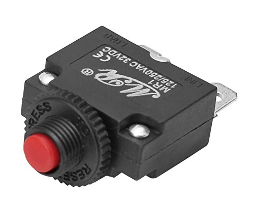 MB717 - Sicherungsautomat Sicherung 12V 24V 230V KFZ Schutzschalter Leistungsschalter Überlastungsschutz Automatiksicherung (7A) von Gummiprodukt