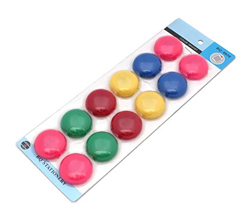 Pinnwand Magnet in 3 verschiedenen Größen (12 x Ø 30mm) von Gummiprodukt