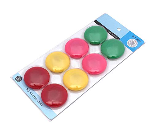 Pinnwand Magnet in 3 verschiedenen Größen (8 x Ø 40mm) von Gummiprodukt