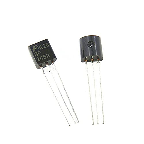 Gump's grocery TO-92 BF245C Transistor, 10 Stück, Frequenzen bis 700 MHz, LF, HF und DC-Verstärker, Antenne von Gump's grocery