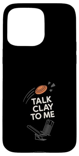 Skeet Schießfalle Shooter Clay Target Pull and Shoot Hülle für iPhone 15 Pro Max von Gun Sport Competition Shotgun Sport Humor Gift