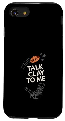 Skeet Schießfalle Shooter Clay Target Pull and Shoot Hülle für iPhone SE (2020) / 7 / 8 von Gun Sport Competition Shotgun Sport Humor Gift