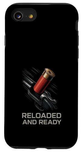 Skeet Schießfalle Shooter Clay Target Pull and Shoot Hülle für iPhone SE (2020) / 7 / 8 von Gun Sport Competition Shotgun Sport Humor Gift