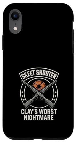 Skeet Schießfalle Shooter Clay Target Pull and Shoot Hülle für iPhone XR Skeet Schießfalle Shooter Clay Target Pull and Shoot Hülle für iPhone XR von Gun Sport Competition Shotgun Sport Humor Gift