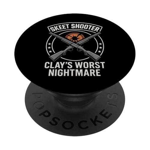 Skeet Schießfalle Shooter Clay Target Pull and Shoot PopSockets Klebender PopGrip Skeet Schießfalle Shooter Clay Target Pull and Shoot PopSockets Klebender PopGrip von Gun Sport Competition Shotgun Sport Humor Gift