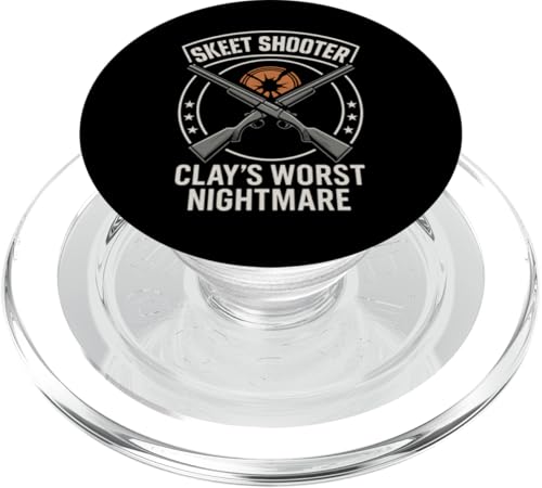 Skeet Schießfalle Shooter Clay Target Pull and Shoot PopSockets PopGrip für MagSafe Skeet Schießfalle Shooter Clay Target Pull and Shoot PopSockets PopGrip für MagSafe von Gun Sport Competition Shotgun Sport Humor Gift