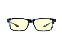 Gunnar Optiks Cruz Kids Large, Unisex, Rechteck, Klassisch, Schwarz, Blau, Nylon-Polymer, Bernstein von Gunnar