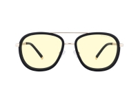 Gunnar Optiks DME-02701, Unisex, Rund, Klassisch, Schwarz, Gold, Edelstahl, Bernstein Gunnar Optiks DME-02701, Unisex, Rund, Klassisch, Schwarz, Gold, Edelstahl, Bernstein von Gunnar