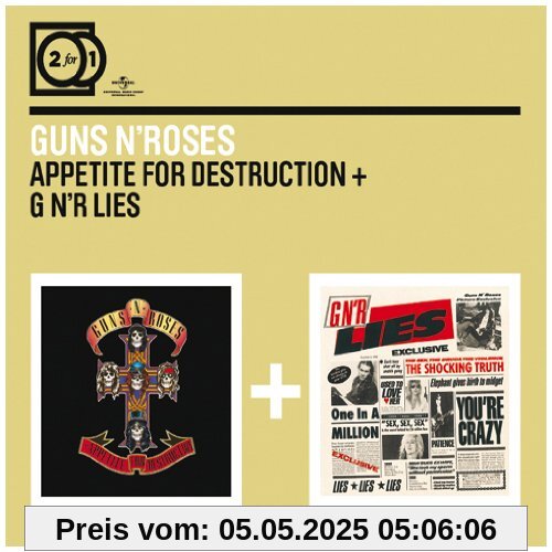2 for 1: Appetite for Destruction/G N'r Lies von Guns N' Roses