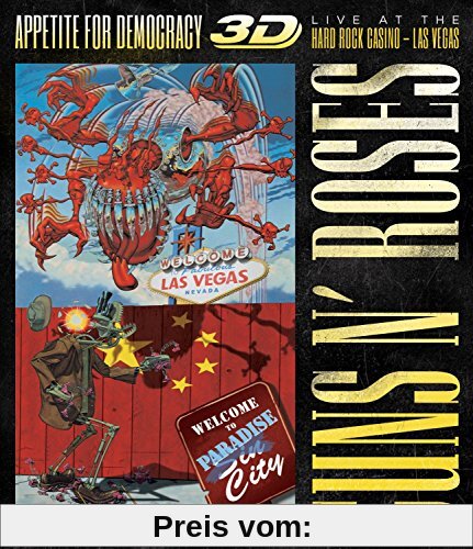 Appetite For Democracy: Live At The Hard Rock Casino - Las Vegas (Ltd. BluRay+2CD-Boxset) von Guns N' Roses