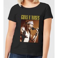 Guns N Roses Axel Live Damen T-Shirt - Schwarz - 3XL von Guns N' Roses