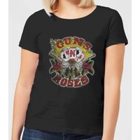 Guns N Roses Cards Damen T-Shirt - Schwarz - L von Guns N' Roses