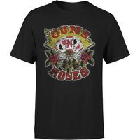 Guns N Roses Cards Herren T-Shirt - Schwarz - M von Guns N' Roses