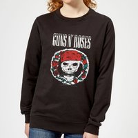 Guns N Roses Circle Skull Damen Weihnachtspullover – Schwarz - 3XL von Guns N' Roses