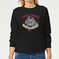 Guns N Roses Jungle Skeleton Damen Sweatshirt - Schwarz - L von Guns N' Roses