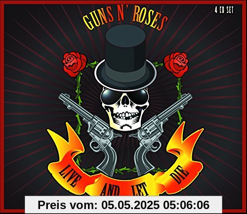 Guns N' Roses - Live And Let Die: The Legendary Broadcasts 4 Disc Set von Guns N' Roses