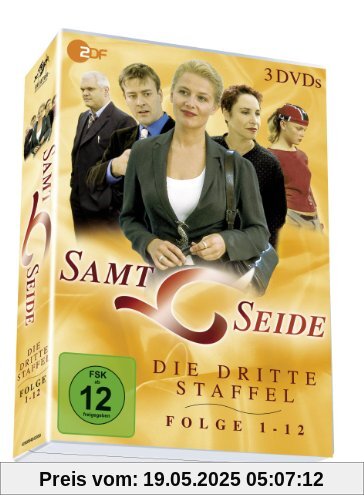 Samt & Seide - Staffel 3/Folge 01-12 auf 3 DVDs! Samt & Seide - Staffel 3/Folge 01-12 auf 3 DVDs! von Gunter Friedrich