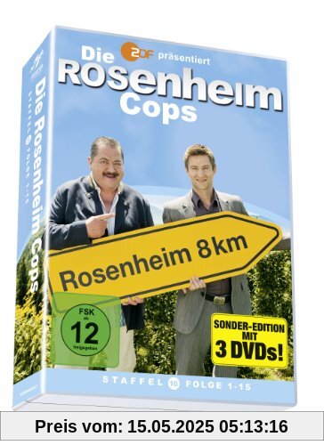 Die Rosenheim Cops - Staffel 10/Folge 01-15 [3 DVDs] von Gunther Krää