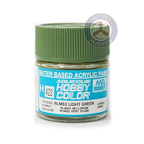 mrhobby - Aqueous Hob. Col. 10 Ml Rlm82 L. Green (Mrh-h-422) von Gunze