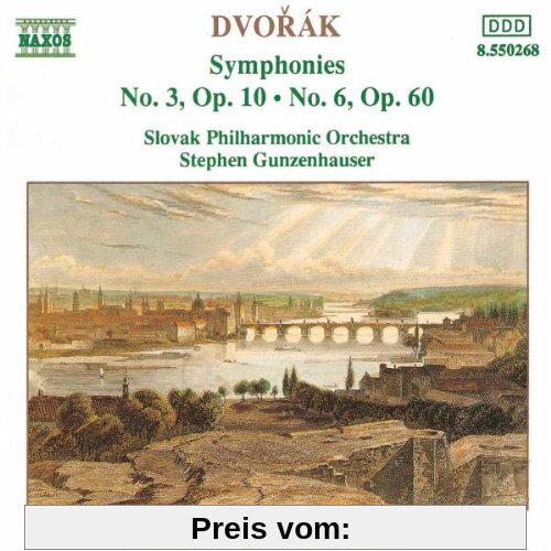 Dvorak: Sinfonien 3 und 6 Gunzenhauser von Gunzenhauser
