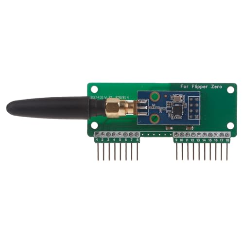 GuoQiao Antennenersatz für Flipper CC1101-Modul 433 MHz externes Sub-GHz-Modul Frequenzanalysator Kunststoff von GuoQiao