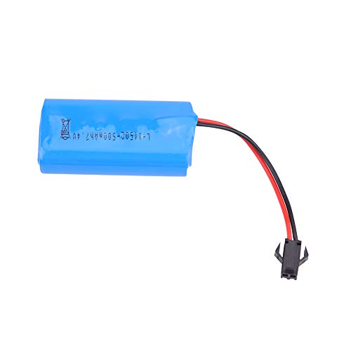 01 Wiederaufladbarer RC-Akku, Upgrade LiPo-Akku, für RC-Militärauto RC-Crawler-Auto 01 Wiederaufladbarer RC-Akku, Upgrade LiPo-Akku, für RC-Militärauto RC-Crawler-Auto von Guoml