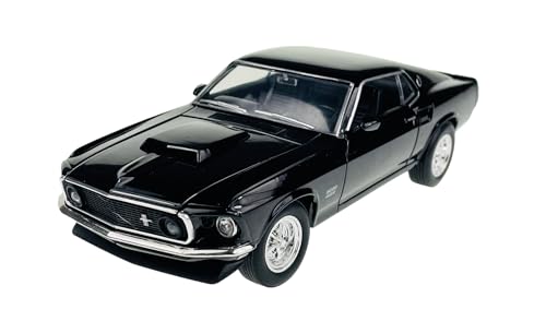 Welly Ford Mustang Boss 429 Coupe Schwarz Typ I 3. Generation 1969 1/24 Metall Modell Auto Die Cast Neu im Kasten Welly Ford Mustang Boss 429 Coupe Schwarz Typ I 3. Generation 1969 1/24 Metall Modell Auto Die Cast Neu im Kasten von Guoml