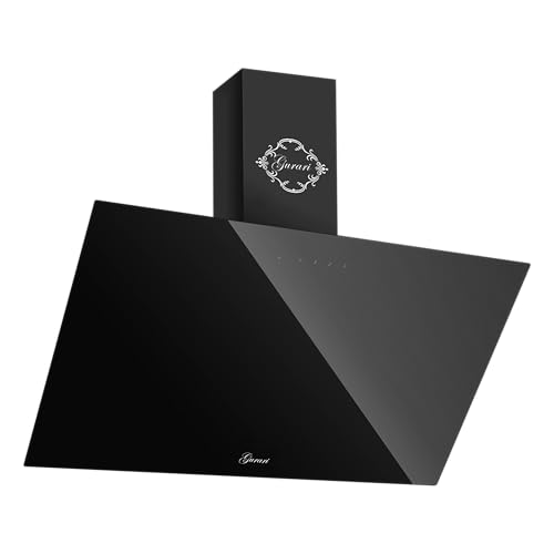 GURARI kopffrei Dunstabzugshaube 80 cm Wandmontage 286 BL 8 Prime Kopffreihaube Schwarz Glas | Wandhaube Umluft/Abluft | Abzugshaube 1000m³/h mit Fernbedienung | Randabsaugung, TouchControl, Timer GURARI kopffrei Dunstabzugshaube 80 cm Wandmontage 286 BL 8 Prime Kopffreihaube Schwarz Glas | Wandhaube Umluft/Abluft | Abzugshaube 1000m³/h mit Fernbedienung | Randabsaugung, TouchControl, Timer von Gurari