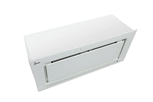 GURARI Deckenhaube GCH E 217 WH 90 PRIME, Einbau Dunstabzugshaube 90 cm, in Weiß,Weiß Glas, 1000m³/h,LED Streifen,Abzugshaube,Abufthaube,Umlufthaube,Fernbedienung GURARI Deckenhaube GCH E 217 WH 90 PRIME, Einbau Dunstabzugshaube 90 cm, in Weiß,Weiß Glas, 1000m³/h,LED Streifen,Abzugshaube,Abufthaube,Umlufthaube,Fernbedienung von Gurari