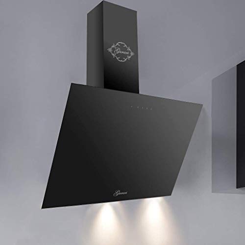 GURARI Dunstabzugshaube 80 cm GCH D 286.8 BL Prime Kopffreihaube Schwarz Glas, 1000m³/h, Abzugshaube in kopffreier Bauweise mit Fernbedienung, Wandhaube Abluft/Umluft GURARI Dunstabzugshaube 80 cm GCH D 286.8 BL Prime Kopffreihaube Schwarz Glas, 1000m³/h, Abzugshaube in kopffreier Bauweise mit Fernbedienung, Wandhaube Abluft/Umluft von Gurari