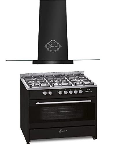 GURARI Gas Elektro Standherd GCH E 911 BL +GCH T 466 90 BL Prime90 cm/Range Coocker / 121L / 8 Funktionen/Erd-/Propangas + Dunstabzugshaube 90 cm 1000m³/h Wandhaube GURARI Gas Elektro Standherd GCH E 911 BL +GCH T 466 90 BL Prime90 cm/Range Coocker / 121L / 8 Funktionen/Erd-/Propangas + Dunstabzugshaube 90 cm 1000m³/h Wandhaube von Gurari