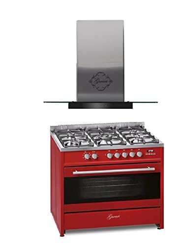 GURARI Gas Elektro Standherd GCH E 911 R+ GCH T 466 IS 90 BL Prime, 90 cm/Range Coocker / 121L / 8 Funktionen/Erdgas/Propangas/Edelstahl/Inkl. WOK Adapter + Dunstabzugshaube 90 cm 1000m³/h GURARI Gas Elektro Standherd GCH E 911 R+ GCH T 466 IS 90 BL Prime, 90 cm/Range Coocker / 121L / 8 Funktionen/Erdgas/Propangas/Edelstahl/Inkl. WOK Adapter + Dunstabzugshaube 90 cm 1000m³/h von Gurari
