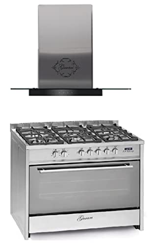 GURARI Gas Elektro Standherd GCH E 911 X+ GCH T 466 IS 90 BL Prime 90 cm/Range Coocker / 121L / 8 Funktionen/Erd-/Propangas + Dunstabzugshaube 90 cm 1000m³/h Wandhaube GURARI Gas Elektro Standherd GCH E 911 X+ GCH T 466 IS 90 BL Prime 90 cm/Range Coocker / 121L / 8 Funktionen/Erd-/Propangas + Dunstabzugshaube 90 cm 1000m³/h Wandhaube von Gurari