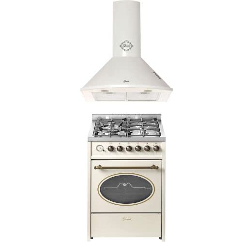 GURARI Gas-Standherd GCH G 614 CR +GCH C 046 WH 6 inkl. Kohlefilter, Dunstabzugshaube 60 cm, Standherd 60 cm Erdgas Fl.Gas 4 Kw WOK GURARI Gas-Standherd GCH G 614 CR +GCH C 046 WH 6 inkl. Kohlefilter, Dunstabzugshaube 60 cm, Standherd 60 cm Erdgas Fl.Gas 4 Kw WOK von Gurari