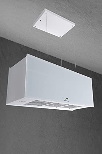 GURARI Inselhaube GCH I 333 90 WH Prime inkl. 2x Umluftset, Dunstabzugshaube 90cm, Deckenhaube, 1000m³/h, Weißglas, 4 Stufen,Display, LED Beleuchtung GURARI Inselhaube GCH I 333 90 WH Prime inkl. 2x Umluftset, Dunstabzugshaube 90cm, Deckenhaube, 1000m³/h, Weißglas, 4 Stufen,Display, LED Beleuchtung von Gurari