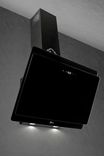 GURARI Kopffreihaube GCH S 411 BL 60 Prime inkl. Abluftschlauch, Dunstabzugshaube 60 cm, Schwarz Glas,1000m³/h, 4 Stufen,Display, Randabsaugung GURARI Kopffreihaube GCH S 411 BL 60 Prime inkl. Abluftschlauch, Dunstabzugshaube 60 cm, Schwarz Glas,1000m³/h, 4 Stufen,Display, Randabsaugung von Gurari