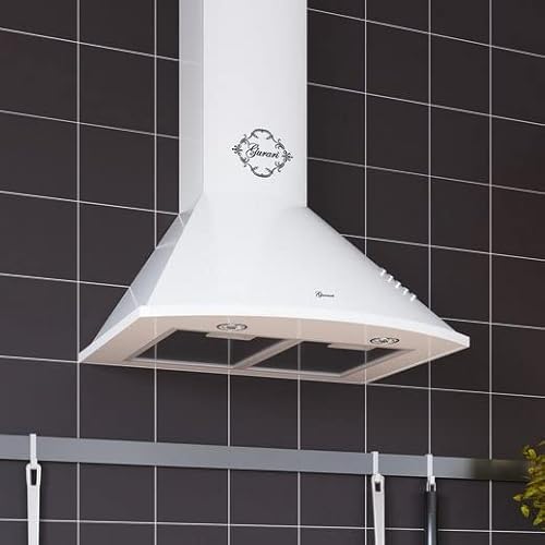 GURARI Wandhaube GCH C 046 WH 6 inkl. Kohlefilter, Dunstabzugshaube 60 cm, Abzugshaube, Weiß, Dunstabzug, Saugstark 1000m³/h, 3 Stufen, Abzugshaube, Ablufthaube, Umlufthaube GURARI Wandhaube GCH C 046 WH 6 inkl. Kohlefilter, Dunstabzugshaube 60 cm, Abzugshaube, Weiß, Dunstabzug, Saugstark 1000m³/h, 3 Stufen, Abzugshaube, Ablufthaube, Umlufthaube von Gurari