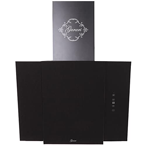 GURARI Wandhaube GCH S 171 60 BL PRIME + 2x Kohlefilter, Dunstabzugshaube 60 cm, Kopffreihaube, Schwarz Glas,1000m³/h, 4 Stufen, Display, Randabsaugung, Timer, Fernbedienung, Ablufthaube, Umlufthaube GURARI Wandhaube GCH S 171 60 BL PRIME + 2x Kohlefilter, Dunstabzugshaube 60 cm, Kopffreihaube, Schwarz Glas,1000m³/h, 4 Stufen, Display, Randabsaugung, Timer, Fernbedienung, Ablufthaube, Umlufthaube von Gurari