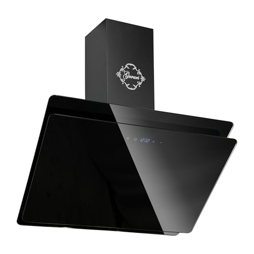 GURARI Wandhaube GCH S 411 90 BL PRIME N, Dunstabzugshaube 90 cm, Schwarz Glas,1000m³/h GURARI Wandhaube GCH S 411 90 BL PRIME N, Dunstabzugshaube 90 cm, Schwarz Glas,1000m³/h von Gurari